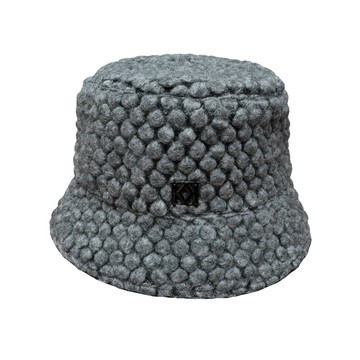 KAIKAI - Melancholy - 針織羊毛球漁夫帽