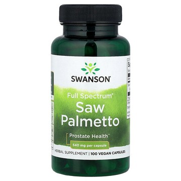 Swanson Vitamins, Full Spectrum® 鋸棕櫚全素膠囊，540 毫克，100 粒