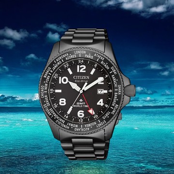 CITIZEN星辰錶 PROMASTER 光動能 200米防水 手錶 男錶 聖誕節 禮物-BJ7107-83E