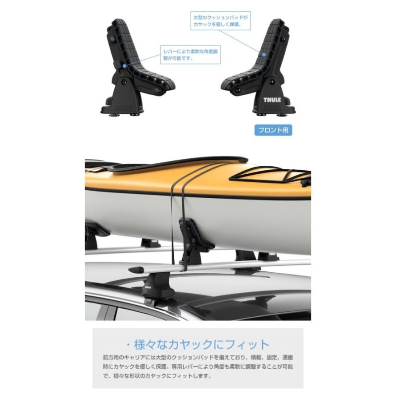 Thule（スーリー） カヤック用キャリア DockGlide（ドックグライド