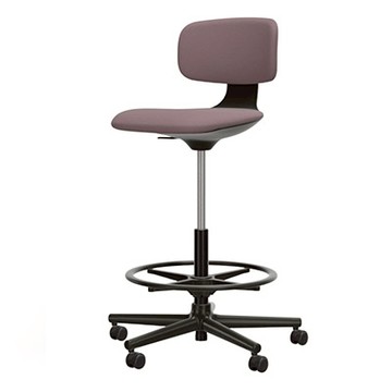 Rookie High 新秀高腳工作椅（煙粉灰）