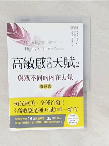 【書寶二手書T1／勵志_SXW】高敏感是種天賦2實踐篇 與眾不同的內在力量_伊麗絲．桑德