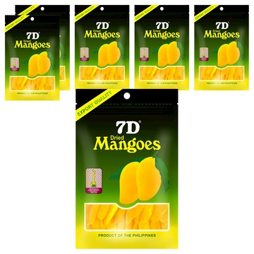 7D Mangoes 宿霧芒果乾  70g  6包