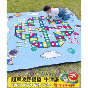 野餐墊防潮墊加厚戶外帳篷露營沙灘地墊野炊野外草坪墊野餐布