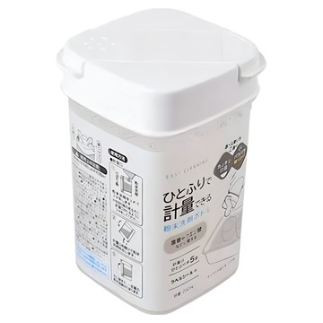 粉末劑量收納盒  白色  1個