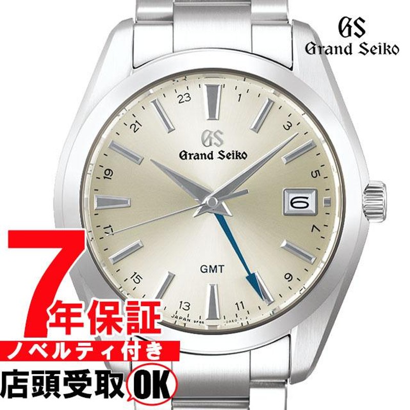 グランドセイコー SBGN011 セイコー腕時計 メンズ GRAND SEIKO 9Fクオーツ GMT メンズ ゴールド | LINEショッピング