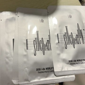 ⭐韓國代購正版⭐idle首爾快閃隨機卡idle女娃2026年首爾線下快閃隨機卡雨琦米妮正品