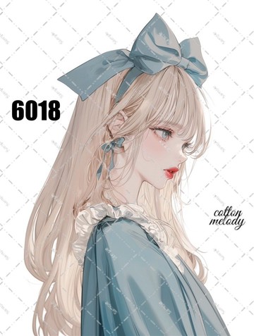 原創貼紙 No.6018 人物貼紙 原創貼紙 女孩貼紙 獨家人物貼紙