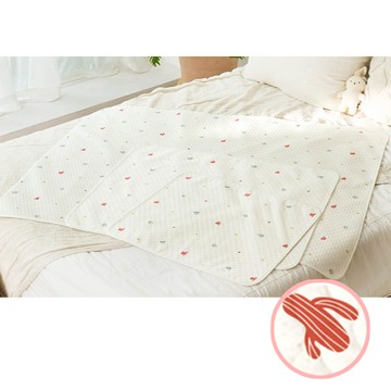 韓國 coco Lieto - 韓國製 4層防滲抗菌除臭竹纖維防水墊-彩色仙人掌