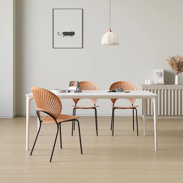 【obis】利豐網紅桌1.5M(餐桌 桌子)啞光純白