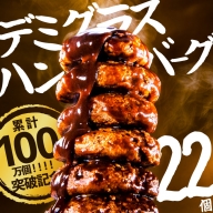 AB265.累計100万個突破キャンペーン！今だけプラス2個！大容量デミハンバーグ