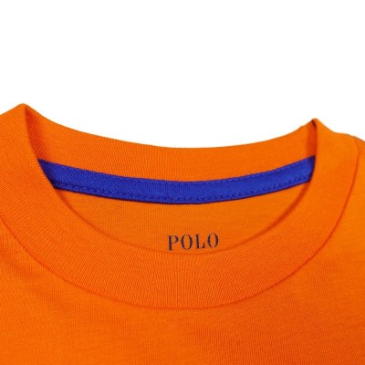 ポロ ラルフローレン POLO RALPH LAUREN ボーイズ Boys 半袖 Tシャツ ビッグポニー Big Pony Cotton  Jersey Tee セーリング オレンジ Sailing Orange | LINEブランドカタログ