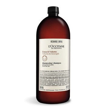 L'OCCITANE 歐舒丹 草本強韌洗髮乳補充瓶(500ml)-國際航空版