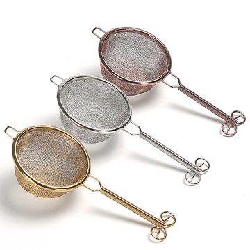 輕奢創意銅制雙層茶漏超細過濾器泡一體濾網茶道隔功夫茶具配件茶