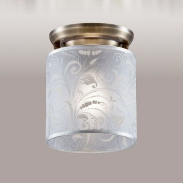 E27布罩單吸頂燈 B145-53-12-4037