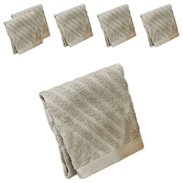 LIFE 來福牌 木纖築夢毛巾 33x76cm 100g 灰色 100%棉 台灣製  6條