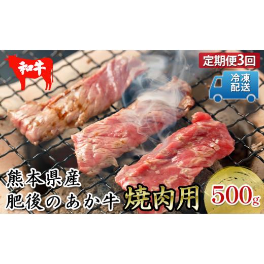 ふるさと納税 熊本県 錦町 肥後のあか牛 焼肉用 500g G-4