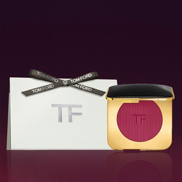 【TOM FORD】經典黑蘭花限定版頰彩霜 | 女生送禮 | 彩妝推薦 | 女生送禮推薦