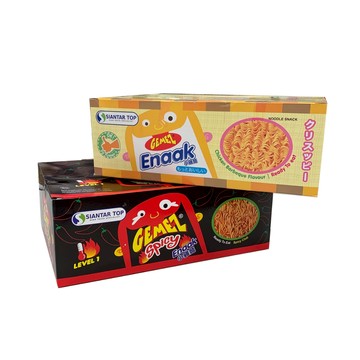 韓國 Enaak 小雞麵 點心麵｜原味 辣味 雙拼組｜香脆零嘴 16g×30包 928福利社