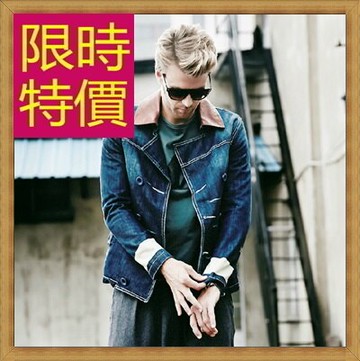 現貨+預購 美式牛仔外套丹寧夾克經典牛仔襯衫-流行經典男外套61t2【獨家進口】【米蘭精品】