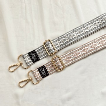 KINAZ 神秘圖騰品牌質感寬版背帶-帶我走系列