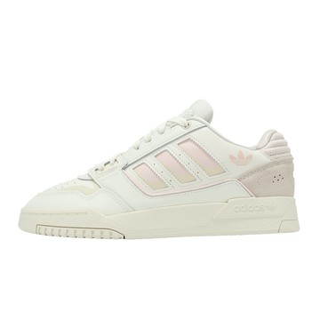 adidas 休閒鞋 Drop Step Low 2.0 W 女鞋 米白 粉紅 復古 低筒 愛迪達 JQ0079