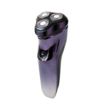 KINYO 全機可水洗USB充電式三刀頭電動刮鬍刀,LED提示燈,低電量提醒