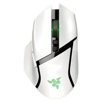 RAZER 雷蛇 Basilisk 巴塞利斯蛇 V3 PRO 無線電競滑鼠  RZ01-04620200-R3A1  白