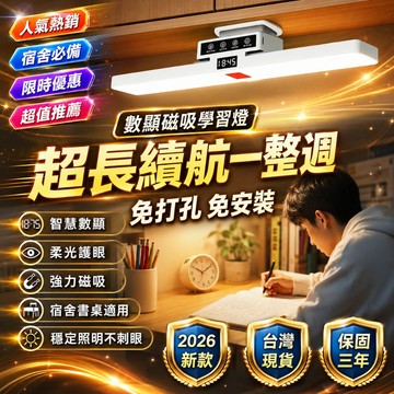 收藏破萬🔥 小檯燈 夾式檯燈 桌上型檯燈 磁吸燈小夜燈 磁吸酷斃燈台燈 usb充電檯燈 護眼夾子燈 臥室床頭燈 宿舍燈