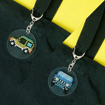 Rhinestone Craft - 吉普車系列水晶鑽DIY材料包