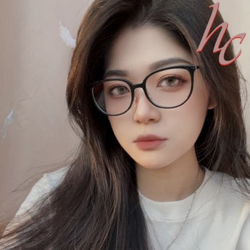 COACH 蔻馳 亞洲版 時尚複合光學眼鏡 舒適可調鼻墊 HC6175D 5002 黑框淡金鏡臂 公司貨