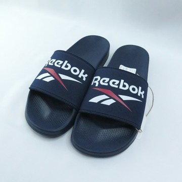 REEBOK FULGERE SLIDE 男款拖鞋 100039176 深藍 大尺碼【iSport愛運動】