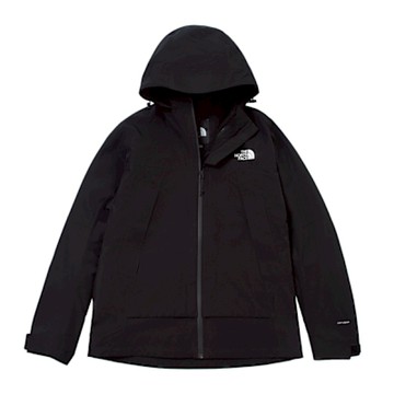 The North Face TNF 北面 北臉 女防水透氣衝鋒外套-黑色 W CASCADE DRYVENT JACKET - AP-NF0A8BWEJK3