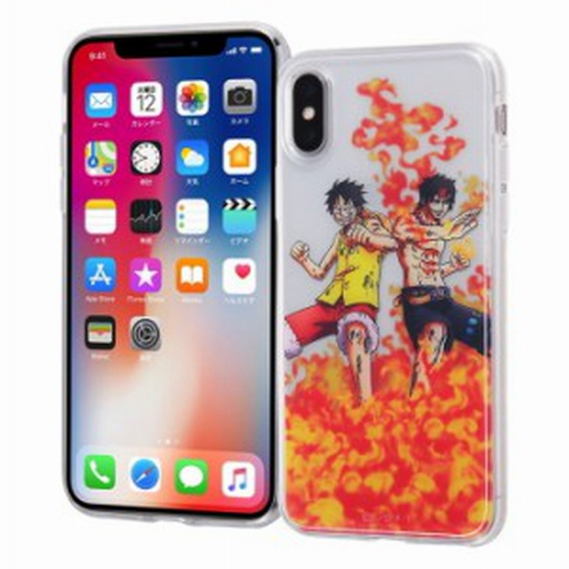 P10倍 Iphone X Iphone Xs ケース ワンピース エース ルフィ アイフォンx カバー One Piece グッズ Tpuケース 背面パネル 火拳のエ 通販 Lineポイント最大1 0 Get Lineショッピング