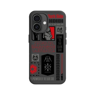 iPhone 16 SolidX 黑 - 迪士尼-星際大戰 Star Wars - 風暴兵&光劍-潮流系列