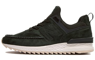 NEW BALANCE 574 SERIES LOW TOPS RETRO DARK GREEN