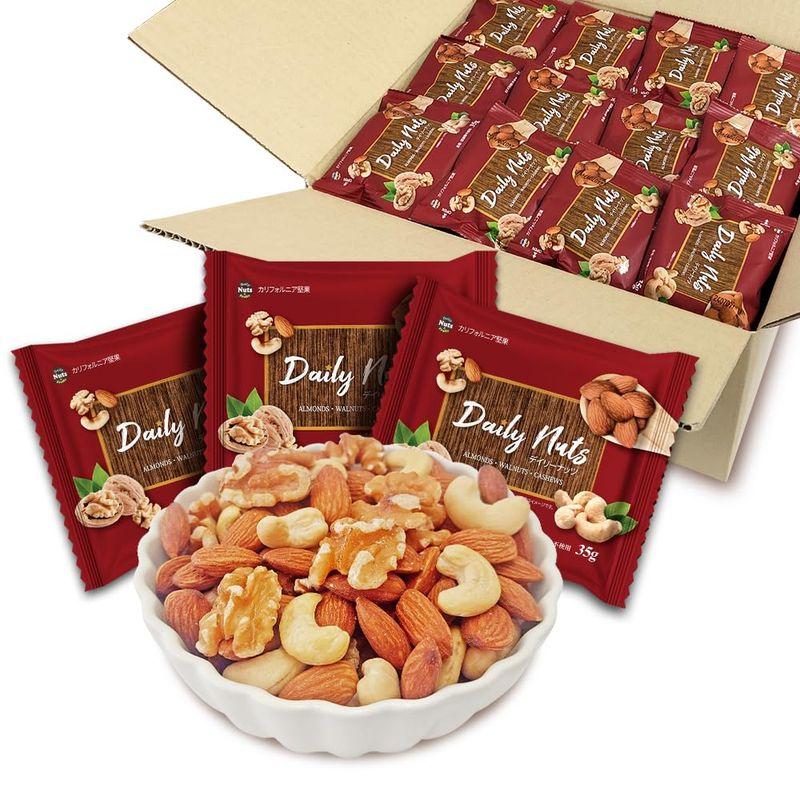 Daily Nuts  Fruits(デイリーナッツアンドフルーツ) 小分け3種ミックスナッツ 3.5kg (35g×約100袋) お得な