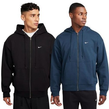 【下殺】Nike 連帽外套 男裝 保暖 厚款 鬆餅格針織內裏 黑/藍【運動世界】FZ1165-010/FZ1165-478