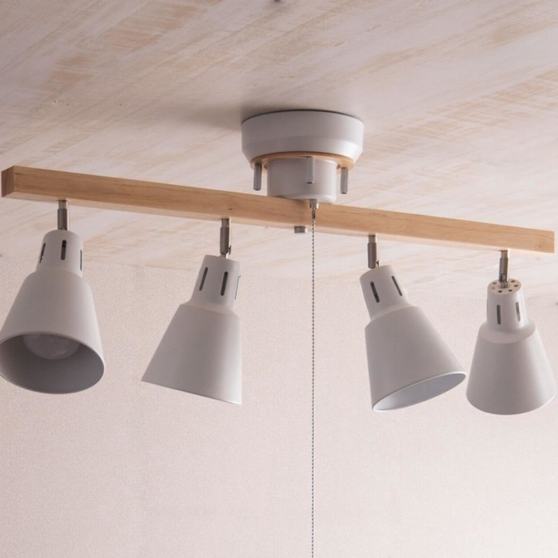 FLYMEe Factory / ウッドベル 4灯シーリングスポットライト シーリング