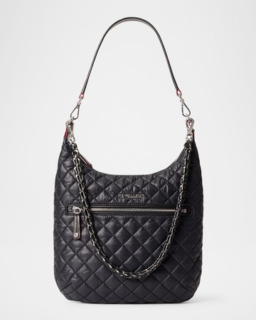 Crosby Sienna Quilted Hobo Bag