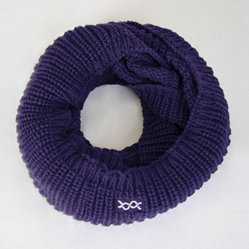 MIT遠紅外線溫灸環狀發熱圍巾(湛海藍 中性F)