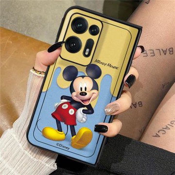 沃配迪士尼正版oppofindn2手機殼新款米老鼠折疊屏oppofindn可愛動漫女oppofindn2flip米妮米奇男全包防摔保