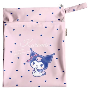 Mama Koala Sanrio 雙層防水收納袋 40cm x 30cm 聚酯纖維  庫洛米  1個
