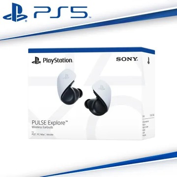 PS5 PULSE Explore 真無線藍芽 耳塞式耳機 白 CFI-ZWE1G (含適配器)