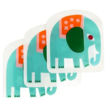 Rex LONDON 密封食物袋 3入組 大象  食物袋  1個