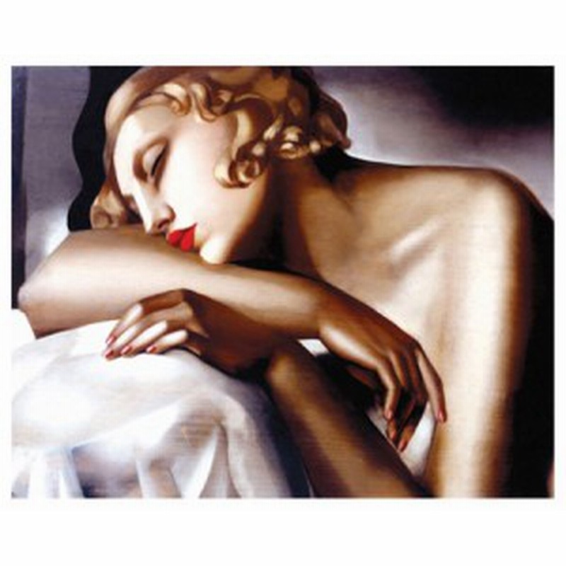 タマラ ド レンピッカ アートプリント The Sleeper アートフレーム付 Tamara De Lempicka 通販 Lineポイント最大1 0 Get Lineショッピング