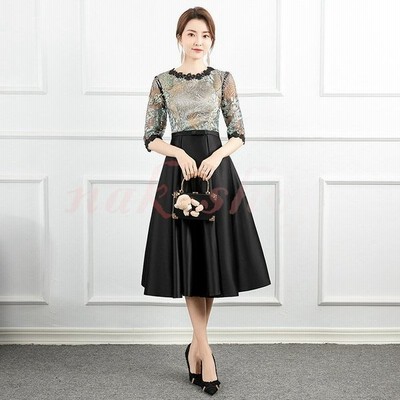 パーティードレス 結婚式 服装 ドレス ワンピース 代 10代 Nakフォーマルドレス 女性 冬 赤 お呼ばれ 母親 親族 袖あり フォーマルワンピース 通販 Lineポイント最大get Lineショッピング