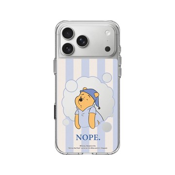 iPhone 17 Pro Max Clear Case（相機按鈕） 透明 - 迪士尼-小熊維尼 Disney Winnie The Pooh - 做白日夢