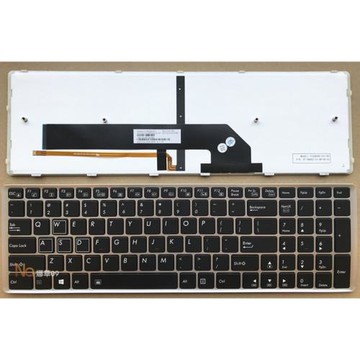 技嘉 P25 P25W V111465ES1筆記本鍵盤 背光 繁體鍵盤