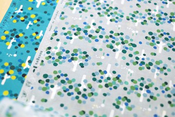 純棉布料 薄款 綠風 寬108x長50cm